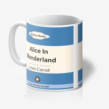 Personalised Book Cover Mug Gift For Her Or Him, 10 of 12