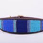 Whippet Or Lurcher Leather Beaded Dog Collar, thumbnail 6 of 12