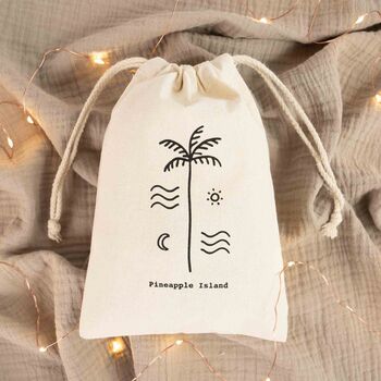 Medium Organic Cotton Gift Bag ~ Fits Five+ Products, 7 of 7