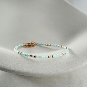 Natural Aquamarine Bracelet, 5 of 7