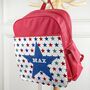 Personalised Stars Rucksack, thumbnail 2 of 8