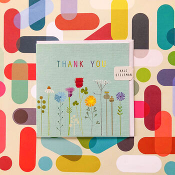 Floral Thank You Card, 3 of 5