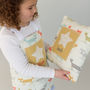 Personalised Little Foxes Children's Cushion, thumbnail 7 of 7