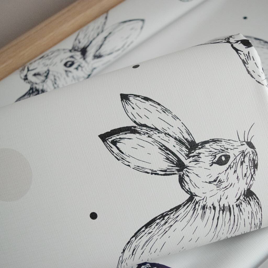 Rabbit Deluxe Travel Baby Changing Mat By The Unusual Gift Boutique