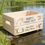 Personalised Fishing Birthday Treat Hamper Gift Crate, thumbnail 3 of 3