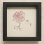 Personalisable Red Rose Typewriter Art Print, thumbnail 2 of 12
