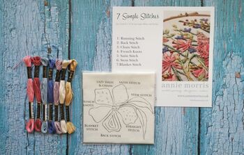 Embroidery Panel, Guide And Thread Pack : Gifts For £20, 3 of 5