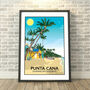 Punta Cana, Dominican Republic, Caribbean Print, thumbnail 1 of 5