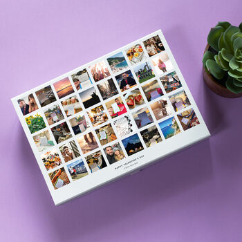 40th Celebration Photo Collage Memory Box, 4 of 4