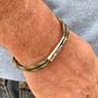 Mens Moreton Rope Bracelet, thumbnail 9 of 9