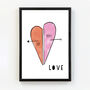 Arrow Heart Print, thumbnail 2 of 5