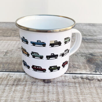 Land Rover Enamel Mug, 2 of 4