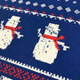 Mens Festive Christmas Snowman Tshirt, thumbnail 8 of 10