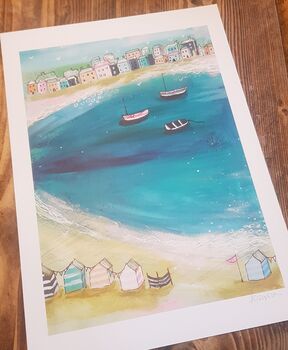 Cornish Bay Art Print, 2 of 6