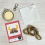 You're A True Warrior! Mini Matchbox Cross Stitch Kit, thumbnail 4 of 5