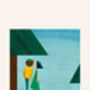 Limited Edition Forest Couple A2 Giclée Art Print, thumbnail 4 of 7