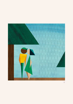 Limited Edition Forest Couple A2 Giclée Art Print, 4 of 7