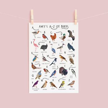 The A To Z Of Birds Print, 2 of 6