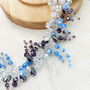 Blue Bridal Hair Vine, thumbnail 4 of 6