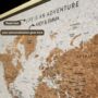 Travel Map With Pins Travel Gifts, thumbnail 9 of 11