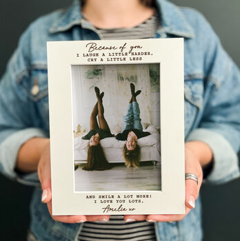 Personalised Mother And Daughter Friendship Photo Frame, 5 of 10