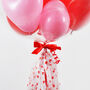 Personalised Love Clear Bubble Balloon, thumbnail 2 of 4
