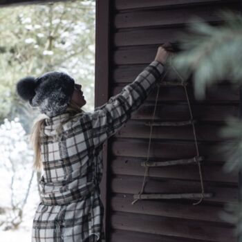 Hanging Branch Christmas Tree, 2 of 2
