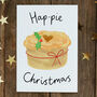 Pie Christmas Card / Pack, thumbnail 1 of 2