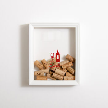 Cheers Wine Cork Collector Frame, 5 of 5