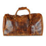 Personalised Buffalo Leather Weekender Bag, thumbnail 2 of 12