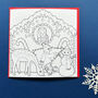 Colour In Advent Calendar Gingerbread House, thumbnail 3 of 10
