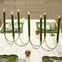 Gold Wave Candle Holder Centrepiece, thumbnail 1 of 4