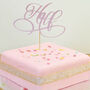 Handmade Cake Topper For Baby's Six Month Milestone, thumbnail 1 of 3