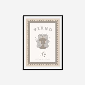 Children's Virgo Zodiac Print, 5 of 8