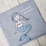 Personalised Little Mermaid Children's Sweatshirt, thumbnail 3 of 4