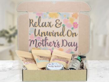 Large Relax And Unwind On Mother’s Day Bodycare Gift, 4 of 6