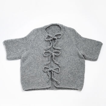 Isobel Cardigan Easy Knitting Kit, 6 of 10