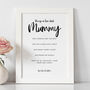 Things We Love About Mummy Print, thumbnail 1 of 5