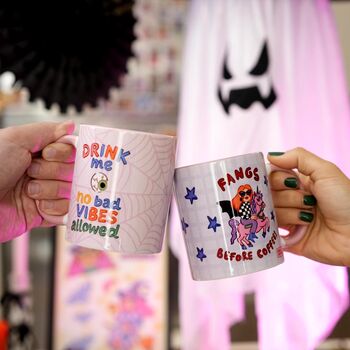 Drink Me Mug – Fun Halloween Quote Cup, 3 of 6