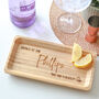 Personalised Bamboo Family Drinks Tray, thumbnail 4 of 5