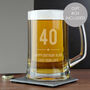 Birthday Gift For Men Personalised Beer Tankard, thumbnail 1 of 7