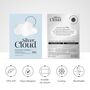 Silver Cloud White Satin Pillowcase With Silver Ions, thumbnail 2 of 4