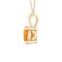 Genuine Citrine Necklace In 9ct Gold, thumbnail 9 of 12