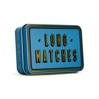 Match Tin Storage Box Candle Gold Home Accessory Matches | Teal, 4 of 10