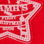 Personalised Baby's First Christmas Decoration, thumbnail 4 of 4