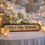 Personalised Mr And Mrs Wedding Road Sign Gift, thumbnail 1 of 4