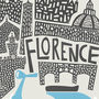 Florence City Print, thumbnail 3 of 8