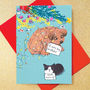 Sorry Dog Christmas Cards Pack Of Eight Cards, thumbnail 8 of 9