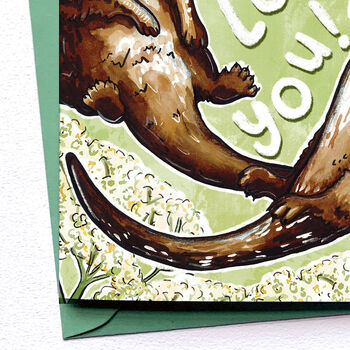 I Otterly Love You – Cute Valentine's Love Card, 4 of 5