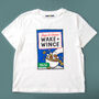 'Wake And Wince' Slogan Ladies T Shirt, thumbnail 3 of 4